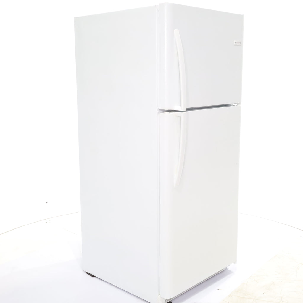 Pictures of White Frigidaire 20.5 cu. ft. Top Freezer Refrigerator with EvenTemp Cooling System - Certified Refurbished - Neu Appliance Outlet - Discount Appliance Outlet in Austin, Tx