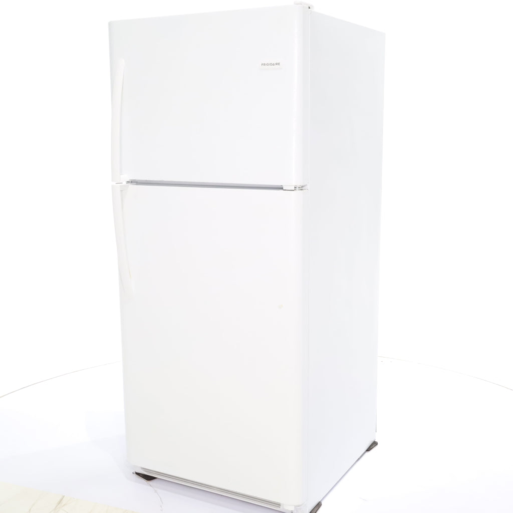 Pictures of White Frigidaire 20.5 cu. ft. Top Freezer Refrigerator with EvenTemp Cooling System - Certified Refurbished - Neu Appliance Outlet - Discount Appliance Outlet in Austin, Tx