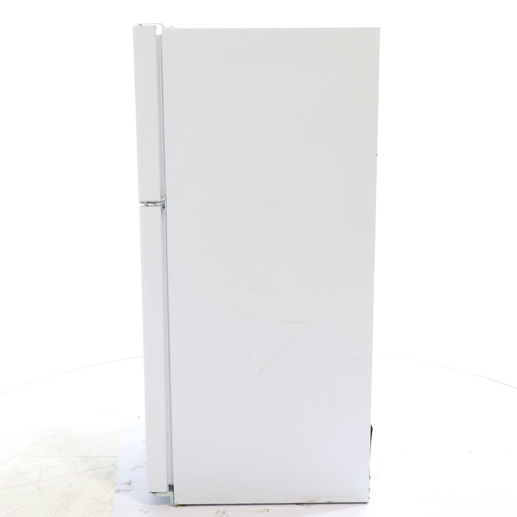 Pictures of 33" Wide GE® White 21.9 Cu. Ft. Garage Ready Top-Freezer Refrigerator - Scratch & Dent - Minor - Neu Appliance Outlet - Discount Appliance Outlet in Austin, Tx