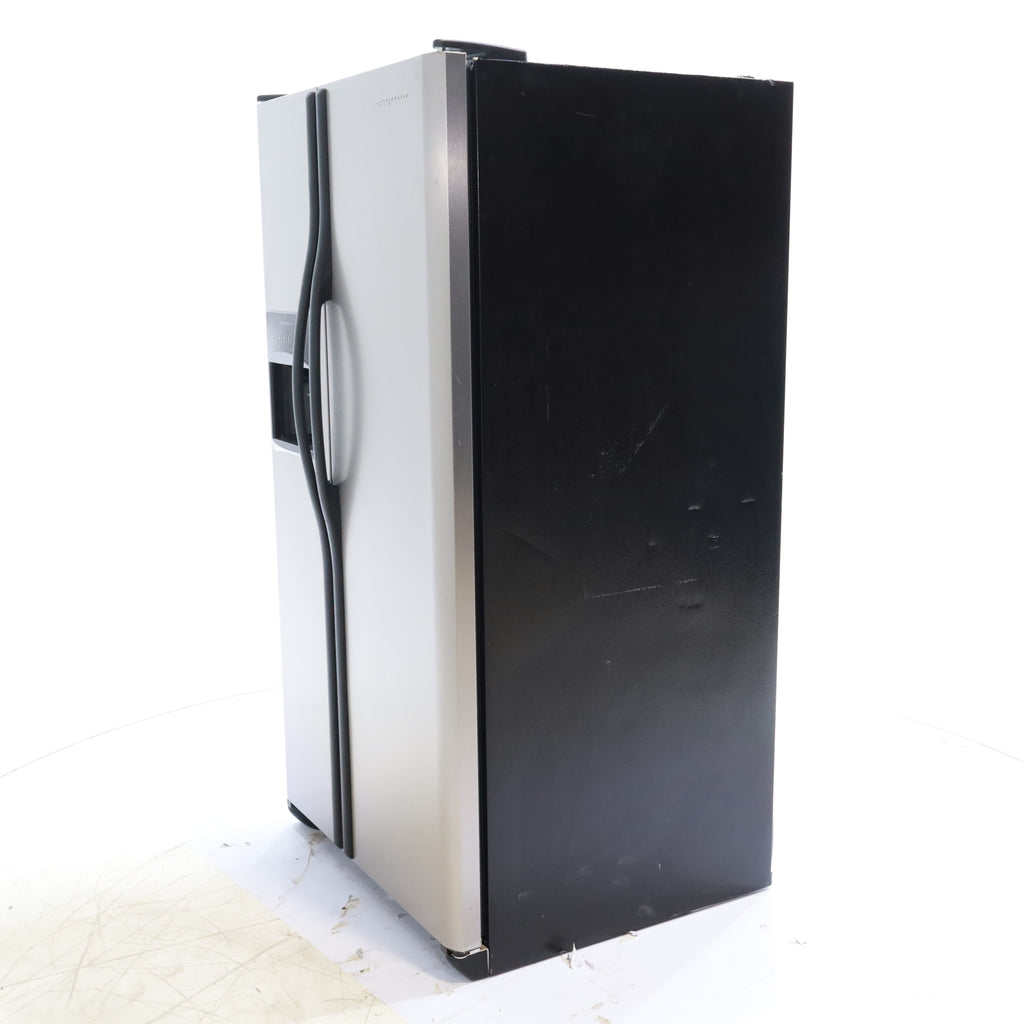 Pictures of Frigidaire 36" Wide Stainless Steel Side by Side Refrigerator with Ice and Water dispenser - Certified Refurbished - Neu Appliance Outlet - Discount Appliance Outlet in Austin, Tx