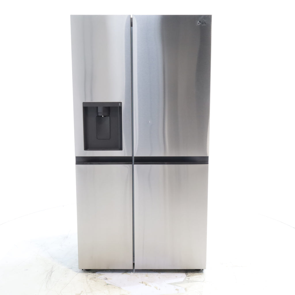 Pictures of LG Stainles Steel 28 cu.ft. Capacity Side-by-Side Refrigerator with External Water Dispenser - Scratch & Dent - Minor - Neu Appliance Outlet - Discount Appliance Outlet in Austin, Tx