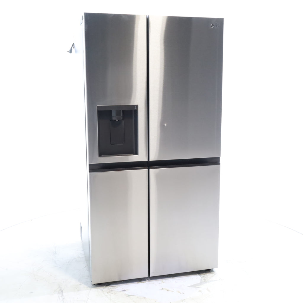 Pictures of LG Stainles Steel 28 cu.ft. Capacity Side-by-Side Refrigerator with External Water Dispenser - Scratch & Dent - Minor - Neu Appliance Outlet - Discount Appliance Outlet in Austin, Tx