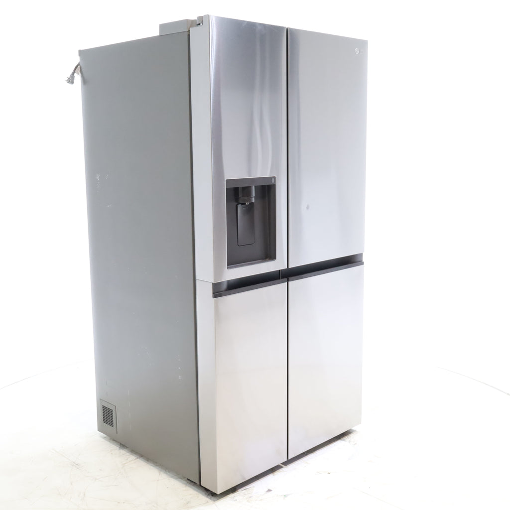 Pictures of LG Stainles Steel 28 cu.ft. Capacity Side-by-Side Refrigerator with External Water Dispenser - Scratch & Dent - Minor - Neu Appliance Outlet - Discount Appliance Outlet in Austin, Tx