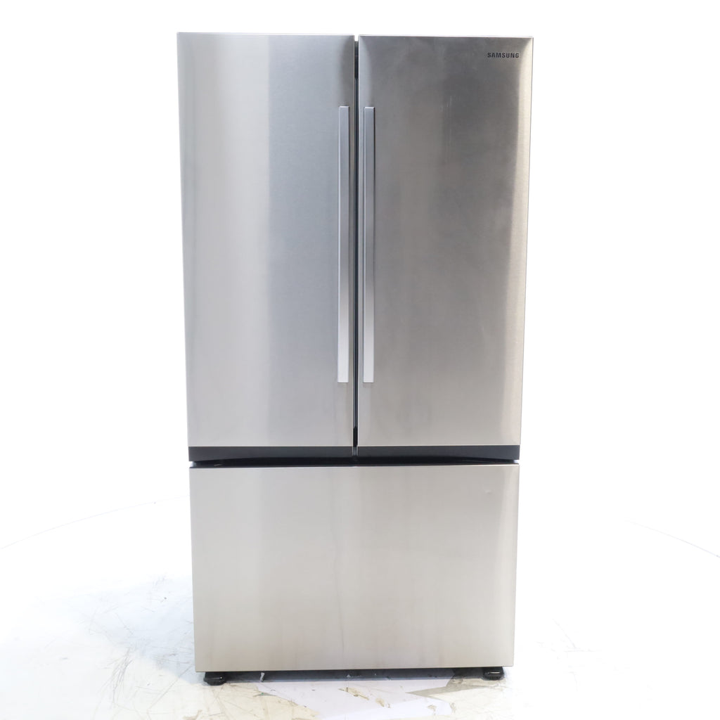 Pictures of Samsung 32 cu. ft. Mega Capacity 3-Door French Door Refrigerator with Dual Auto Ice Maker in Stainless Steel - Open Box - Neu Appliance Outlet - Discount Appliance Outlet in Austin, Tx