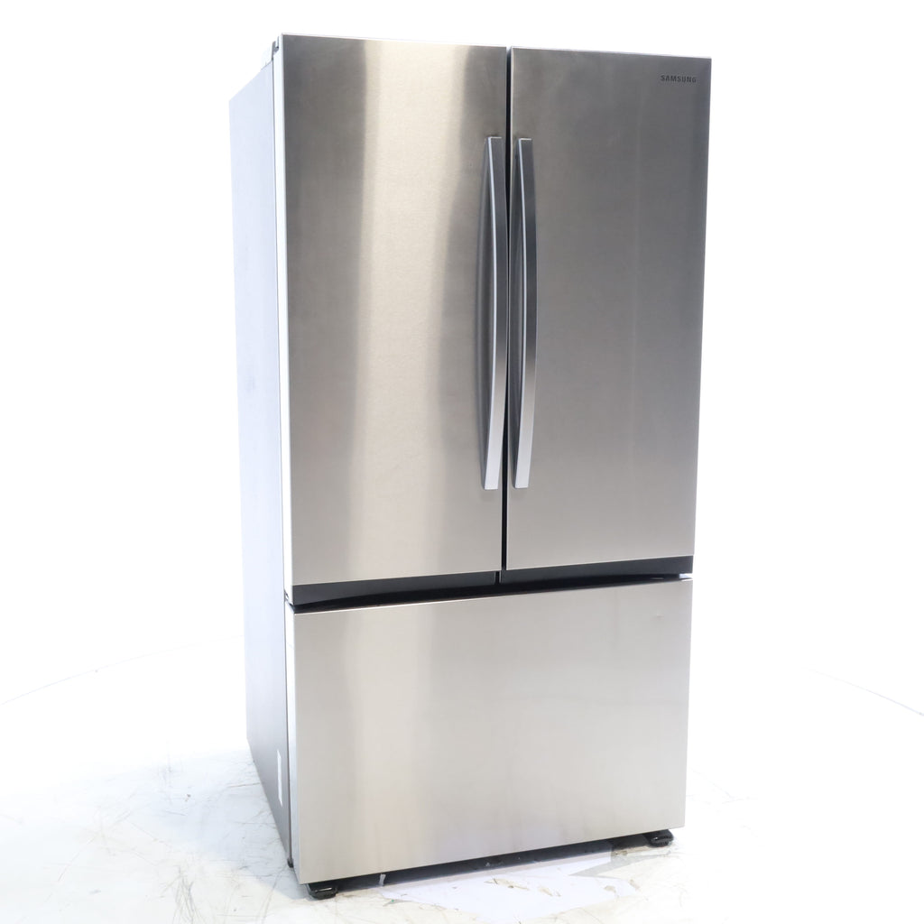 Pictures of Samsung 32 cu. ft. Mega Capacity 3-Door French Door Refrigerator with Dual Auto Ice Maker in Stainless Steel - Open Box - Neu Appliance Outlet - Discount Appliance Outlet in Austin, Tx