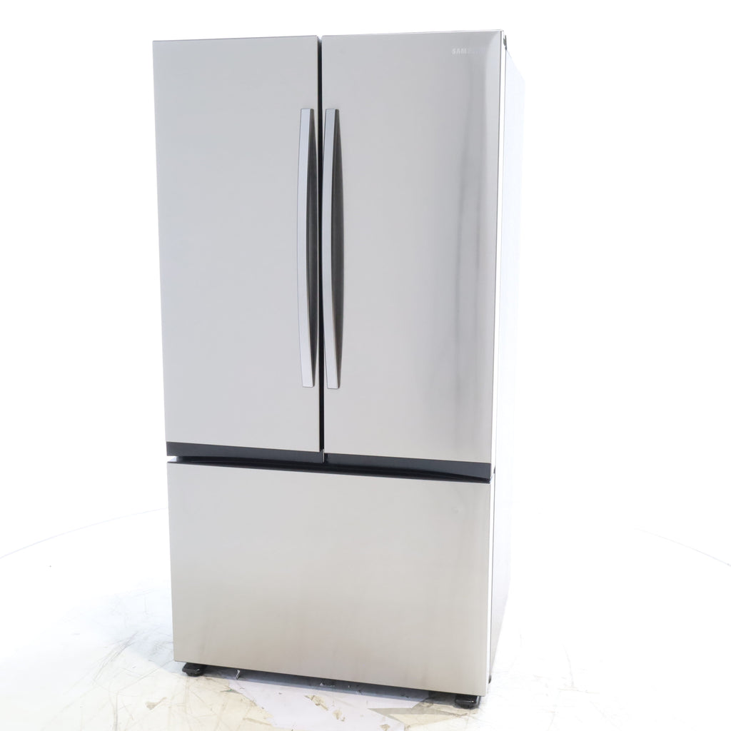 Pictures of Samsung 32 cu. ft. Mega Capacity 3-Door French Door Refrigerator with Dual Auto Ice Maker in Stainless Steel - Open Box - Neu Appliance Outlet - Discount Appliance Outlet in Austin, Tx