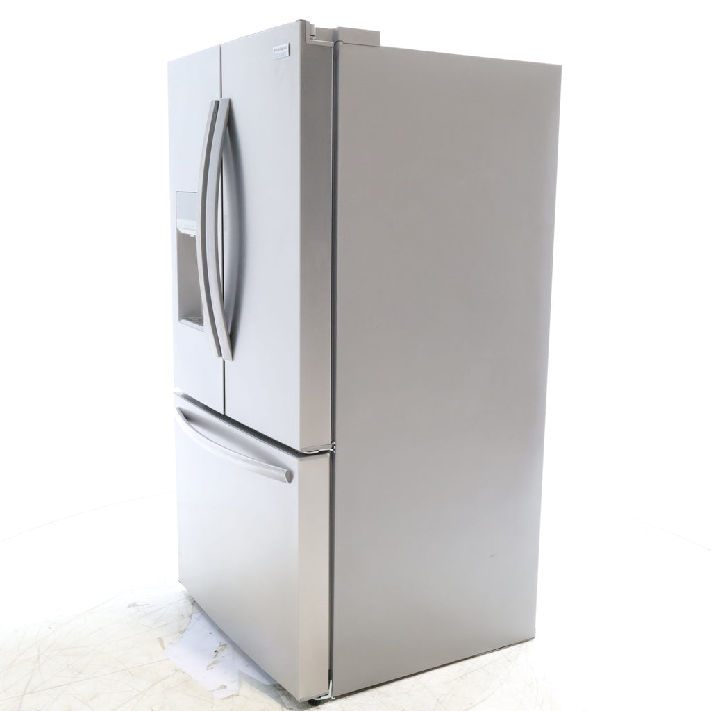 Pictures of Smudge-Proof Stainless Steel ENERGY STAR Frigidaire Gallery 27.8 cu. ft. 3 Door French Door Refrigerator with Dual Ice Maker- Scratch & Dent - Minor - Neu Appliance Outlet - Discount Appliance Outlet in Austin, Tx