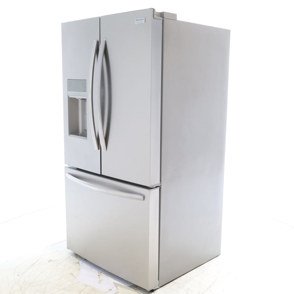 Pictures of Smudge-Proof Stainless Steel ENERGY STAR Frigidaire Gallery 27.8 cu. ft. 3 Door French Door Refrigerator with Dual Ice Maker- Scratch & Dent - Minor - Neu Appliance Outlet - Discount Appliance Outlet in Austin, Tx