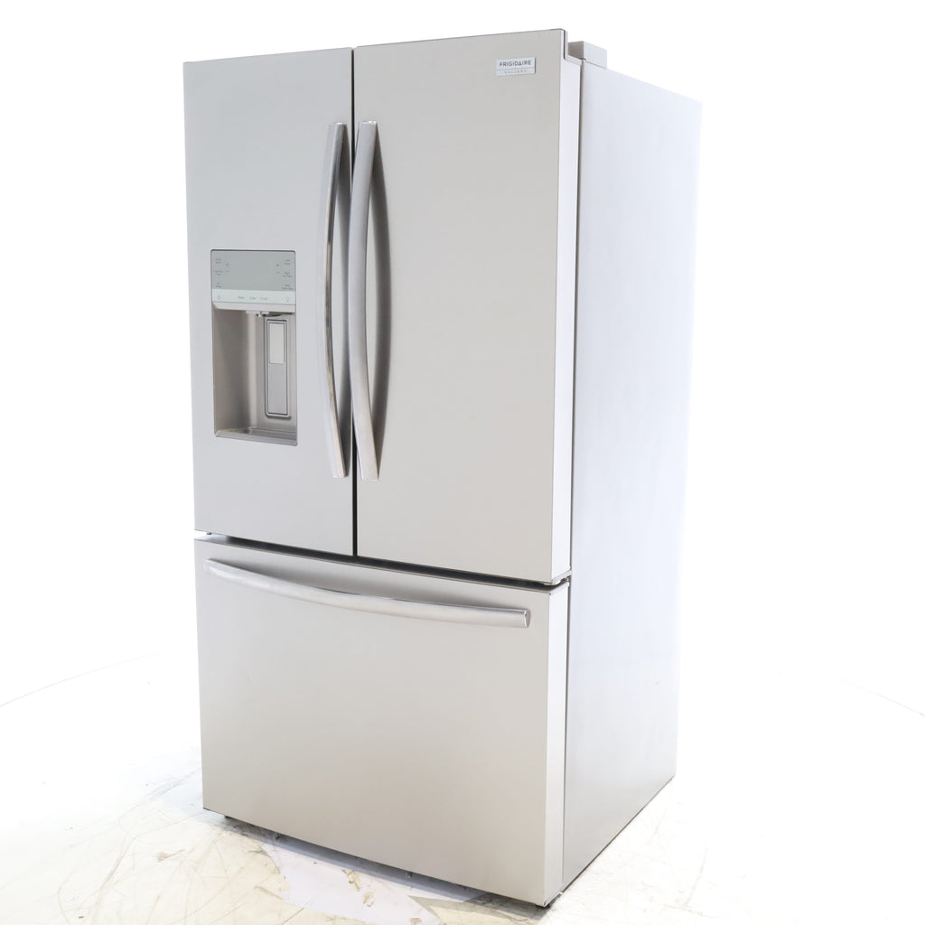 Pictures of Smudge-Proof Stainless Steel ENERGY STAR Frigidaire Gallery 27.8 cu. ft. 3 Door French Door Refrigerator with Dual Ice Maker- Scratch & Dent - Minor - Neu Appliance Outlet - Discount Appliance Outlet in Austin, Tx