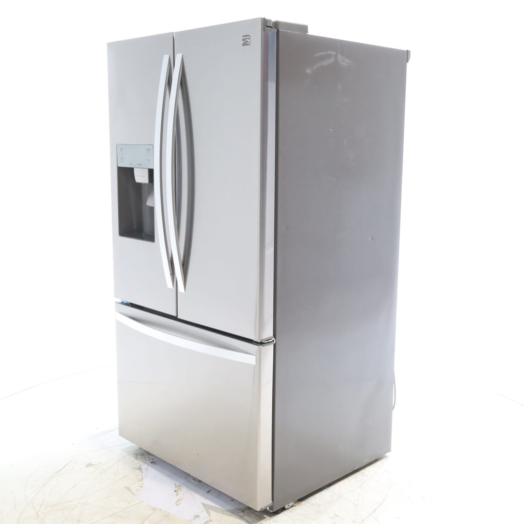 Pictures of Stainless Kenmore 25.5-cu ft French Door ENERGY STAR Refrigerator with Ice Maker, Water and Ice Dispenser - Scratch & Dent - Minor - Neu Appliance Outlet - Discount Appliance Outlet in Austin, Tx