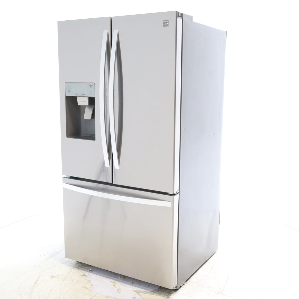 Pictures of Stainless Kenmore 25.5-cu ft French Door ENERGY STAR Refrigerator with Ice Maker, Water and Ice Dispenser - Scratch & Dent - Minor - Neu Appliance Outlet - Discount Appliance Outlet in Austin, Tx