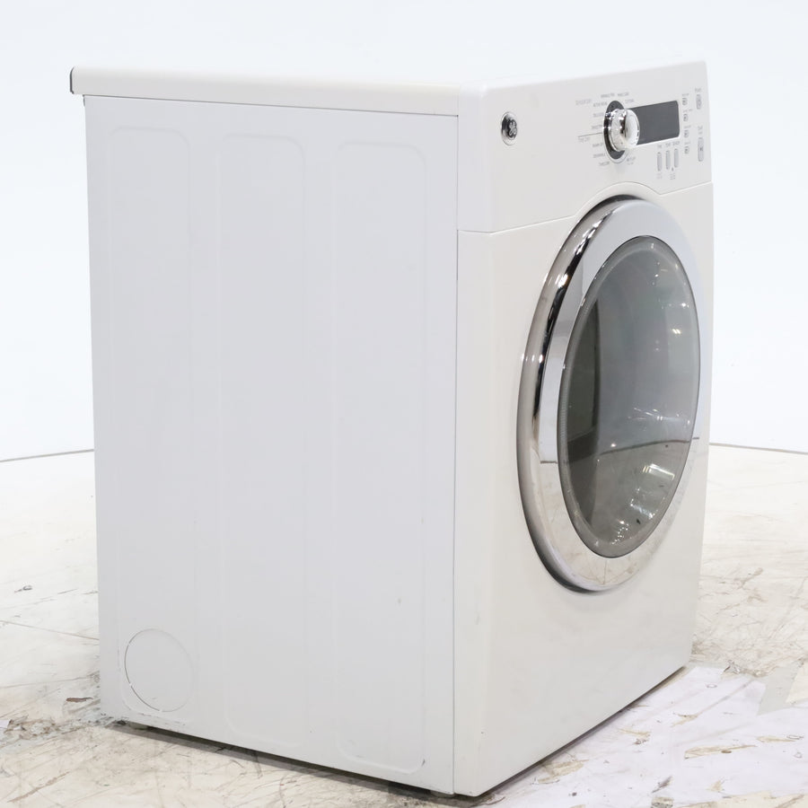 24" Wide Compact GE 4.0 cu.ft. Capacity Electric Dryer with Durable Stainless Steel Drum -  Certified Refurbished