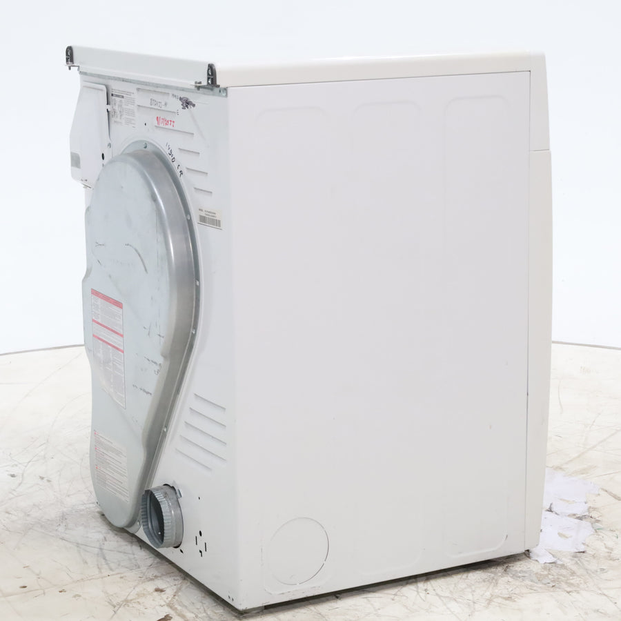 24" Wide Compact GE 4.0 cu.ft. Capacity Electric Dryer with Durable Stainless Steel Drum -  Certified Refurbished
