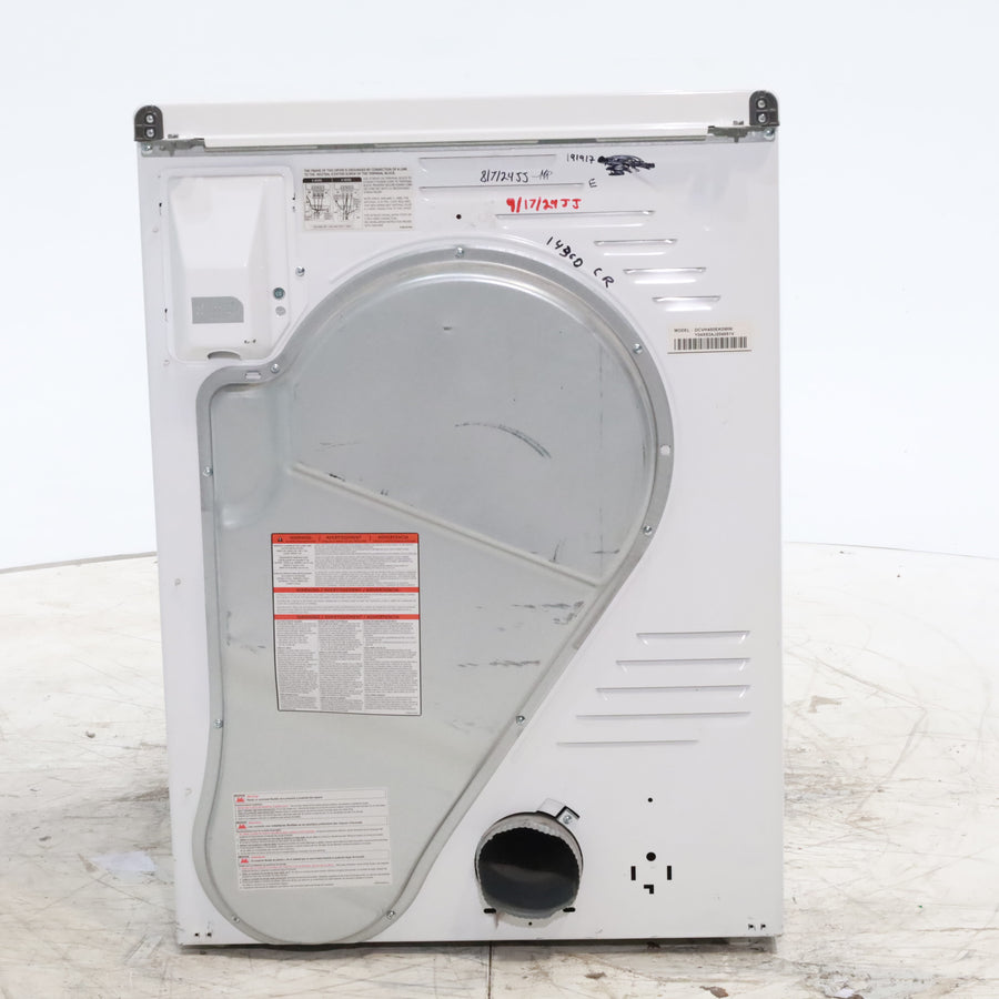 24" Wide Compact GE 4.0 cu.ft. Capacity Electric Dryer with Durable Stainless Steel Drum -  Certified Refurbished