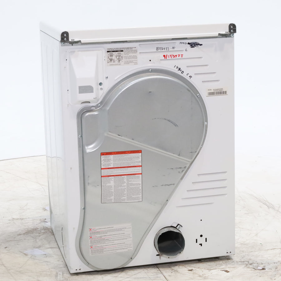 24" Wide Compact GE 4.0 cu.ft. Capacity Electric Dryer with Durable Stainless Steel Drum -  Certified Refurbished