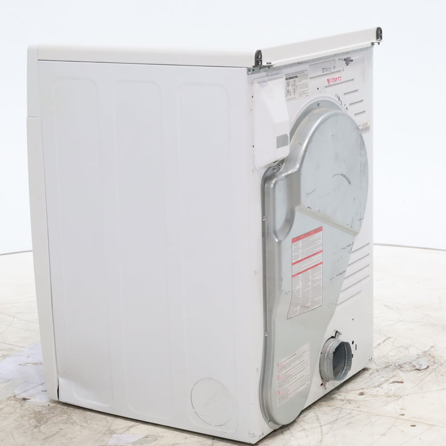 24" Wide Compact GE 4.0 cu.ft. Capacity Electric Dryer with Durable Stainless Steel Drum -  Certified Refurbished