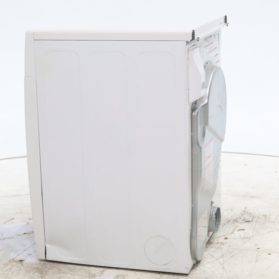 24" Wide Compact GE 4.0 cu.ft. Capacity Electric Dryer with Durable Stainless Steel Drum -  Certified Refurbished