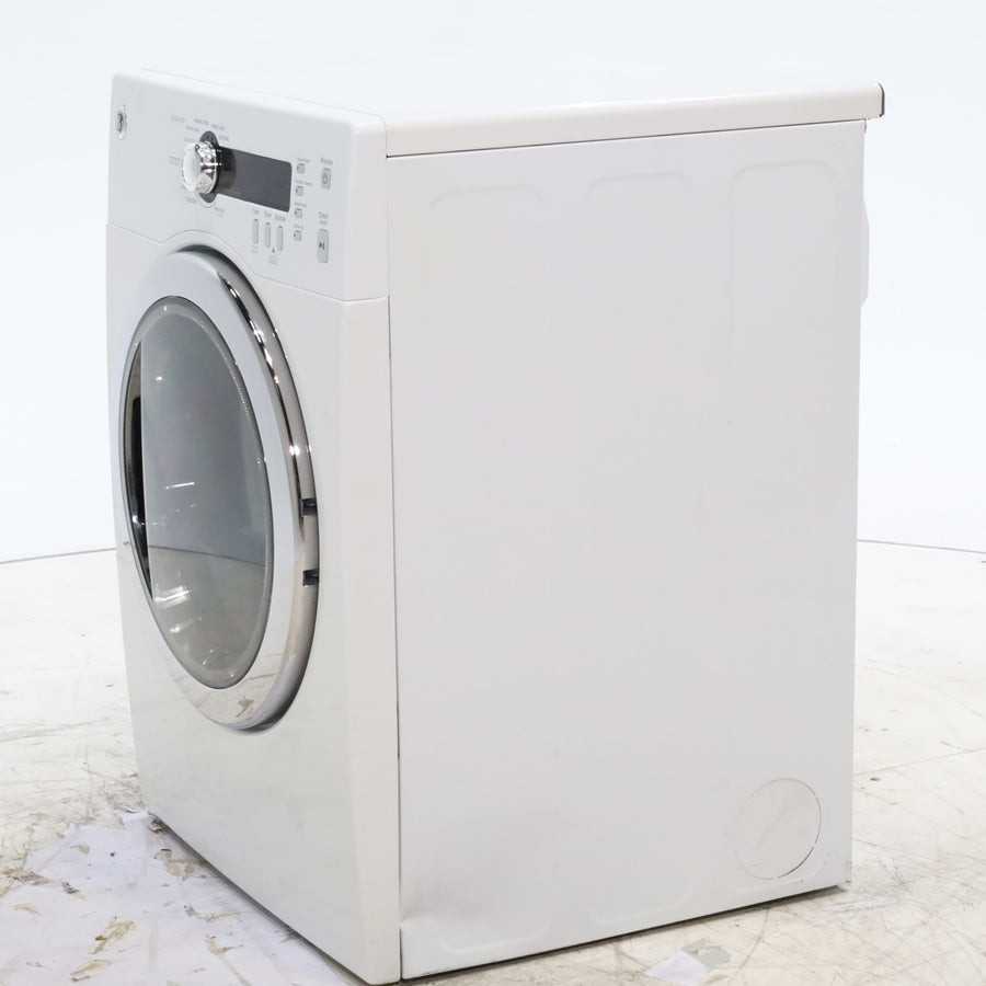 24" Wide Compact GE 4.0 cu.ft. Capacity Electric Dryer with Durable Stainless Steel Drum -  Certified Refurbished
