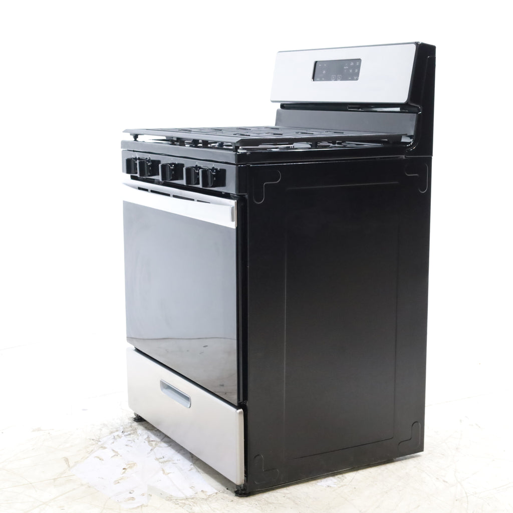 Pictures of Whirlpool Stainless Steel 30" 5.1 Cu. Ft. Freestanding Gas Range with Edge to Edge Cooktop - Scratch & Dent - Minor - Neu Appliance Outlet - Discount Appliance Outlet in Austin, Tx