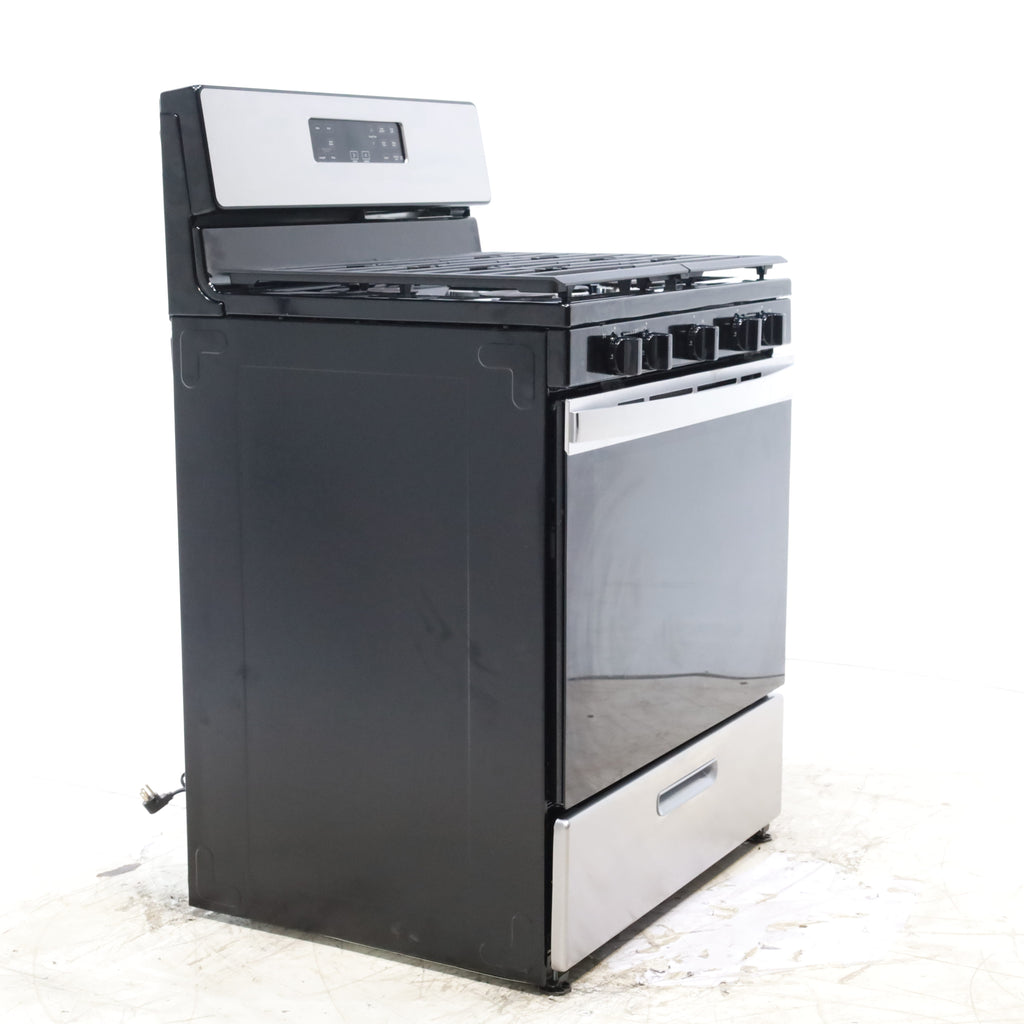Pictures of Whirlpool Stainless Steel 30" 5.1 Cu. Ft. Freestanding Gas Range with Edge to Edge Cooktop - Scratch & Dent - Minor - Neu Appliance Outlet - Discount Appliance Outlet in Austin, Tx