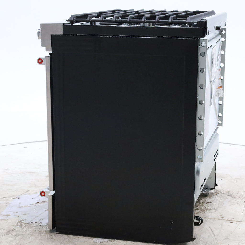 Pictures of KitchenAid  Stainless Steel Convection 30" 5 Burner Slide-in Gas Range with Even-Heat™ True Convection and Steam Rack - Open Box - Neu Appliance Outlet - Discount Appliance Outlet in Austin, Tx