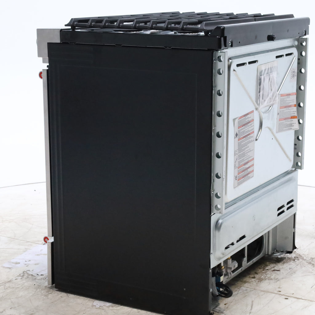 Pictures of KitchenAid  Stainless Steel Convection 30" 5 Burner Slide-in Gas Range with Even-Heat™ True Convection and Steam Rack - Open Box - Neu Appliance Outlet - Discount Appliance Outlet in Austin, Tx