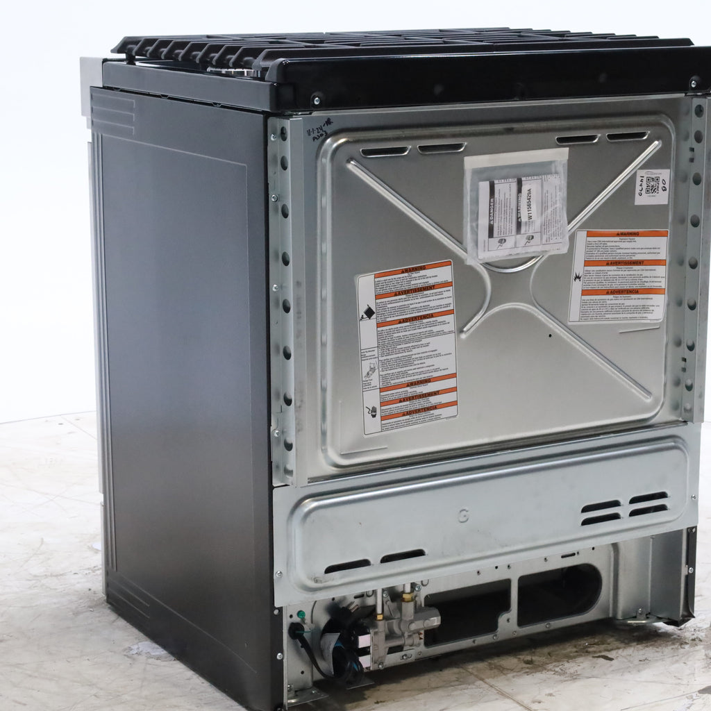 Pictures of KitchenAid  Stainless Steel Convection 30" 5 Burner Slide-in Gas Range with Even-Heat™ True Convection and Steam Rack - Open Box - Neu Appliance Outlet - Discount Appliance Outlet in Austin, Tx