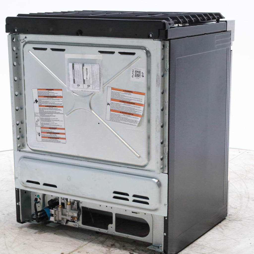 Pictures of KitchenAid  Stainless Steel Convection 30" 5 Burner Slide-in Gas Range with Even-Heat™ True Convection and Steam Rack - Open Box - Neu Appliance Outlet - Discount Appliance Outlet in Austin, Tx