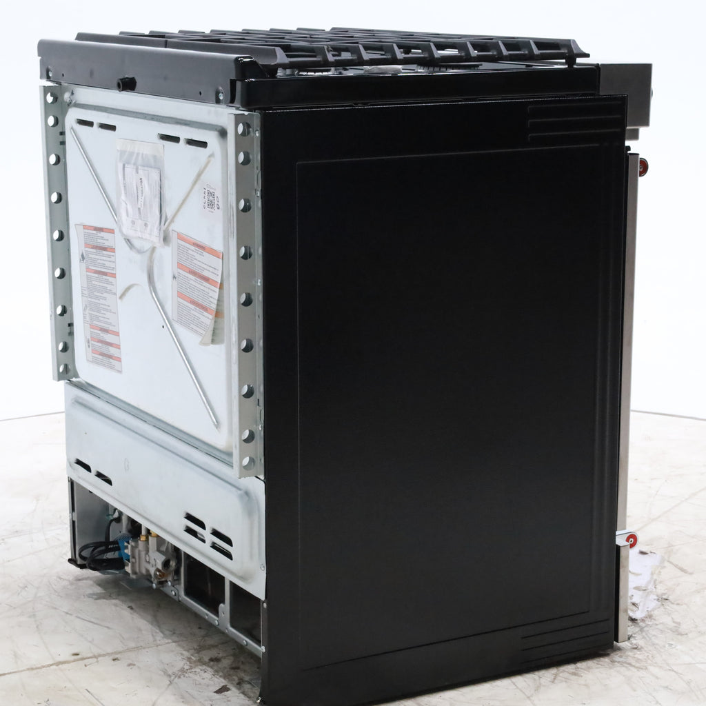 Pictures of KitchenAid  Stainless Steel Convection 30" 5 Burner Slide-in Gas Range with Even-Heat™ True Convection and Steam Rack - Open Box - Neu Appliance Outlet - Discount Appliance Outlet in Austin, Tx