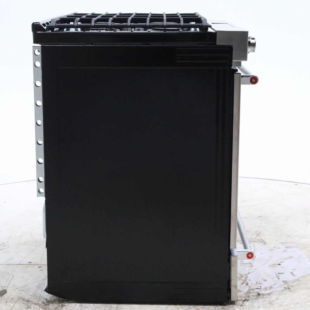 Pictures of KitchenAid  Stainless Steel Convection 30" 5 Burner Slide-in Gas Range with Even-Heat™ True Convection and Steam Rack - Open Box - Neu Appliance Outlet - Discount Appliance Outlet in Austin, Tx