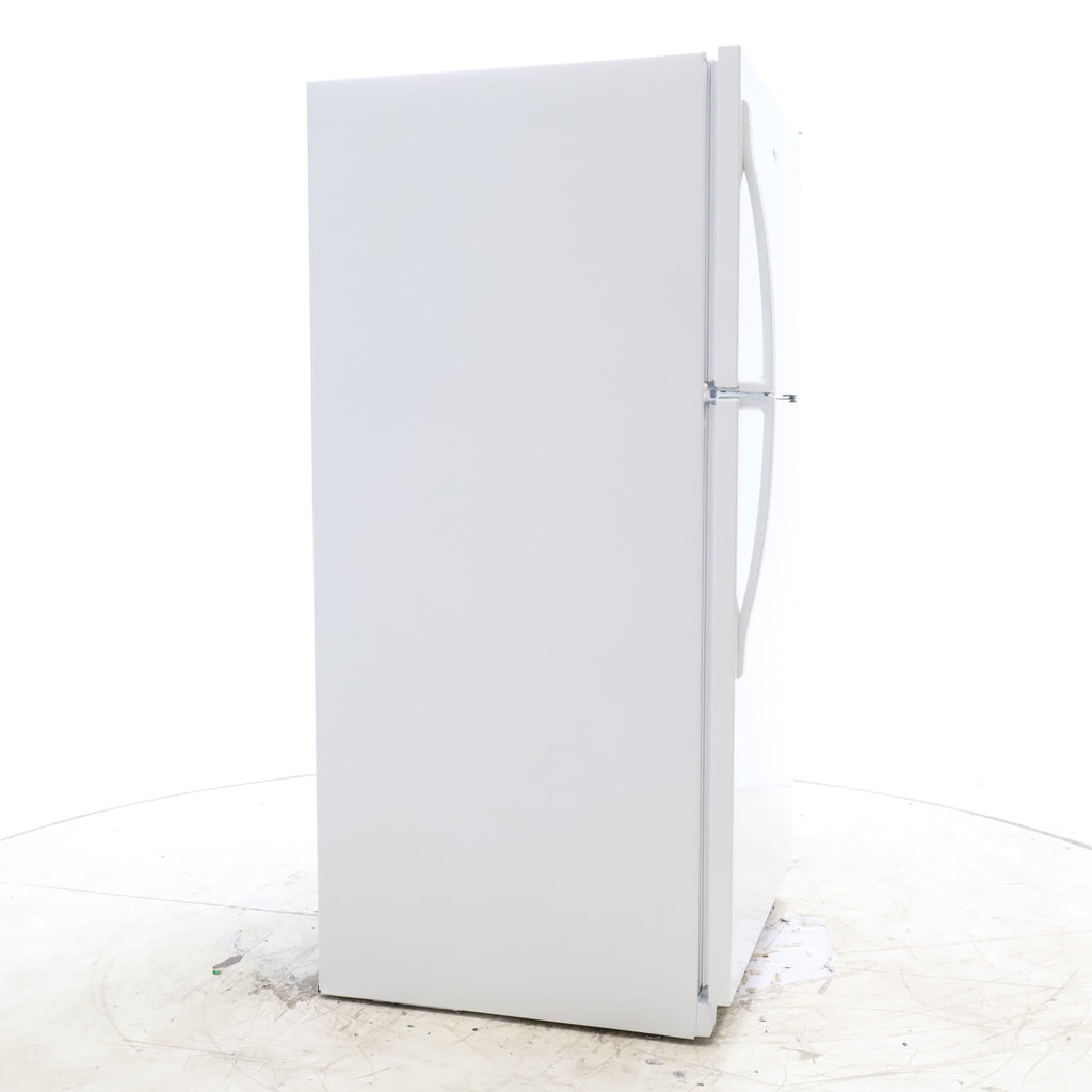 Pictures of 33" Wide Whirlpool Top Freezer 20.5 cu ft Refrigerator with Ice Maker and Frameless Glass Shelves and Flexi-Slide Bin - Scratch & Dent - Minor - Neu Appliance Outlet - Discount Appliance Outlet in Austin, Tx