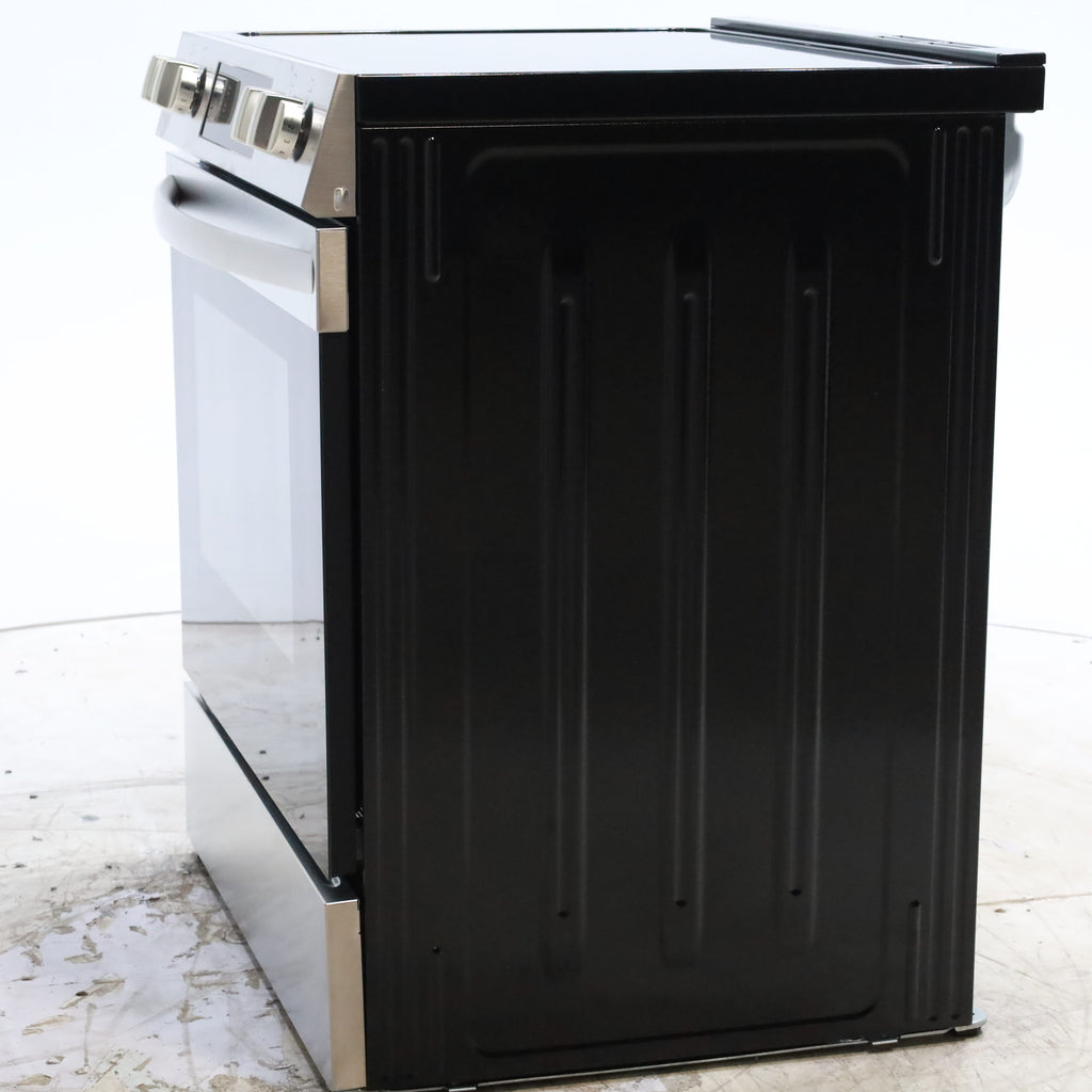 Pictures of Frigidaire Stainless Steel 30" Slide In Electric Range with Steam Clean, 5 Cooktop Elements and Front Controls - Scratch & Dent - Minor - Neu Appliance Outlet - Discount Appliance Outlet in Austin, Tx