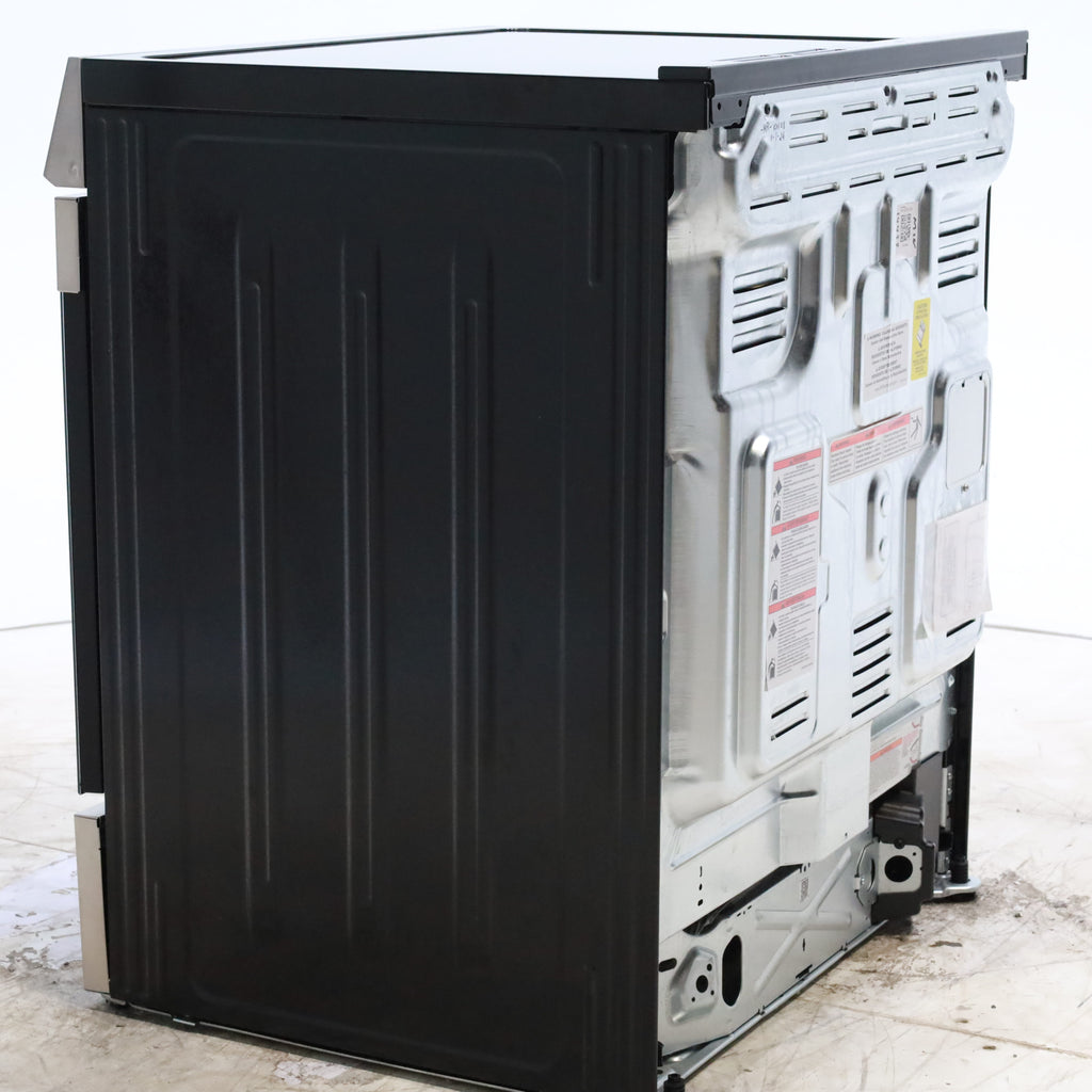 Pictures of Frigidaire Stainless Steel 30" Slide In Electric Range with Steam Clean, 5 Cooktop Elements and Front Controls - Scratch & Dent - Minor - Neu Appliance Outlet - Discount Appliance Outlet in Austin, Tx