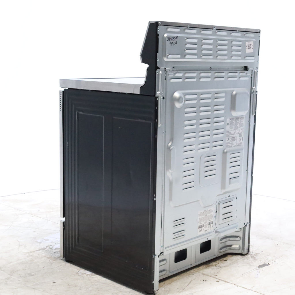 Pictures of Stainless Steel Samsung 5.9 cu. ft. Freestanding 5 Heating Element Smooth Cooktop Self Cleaning Electric Range with True Convection  - Certified Refurbished - Neu Appliance Outlet - Discount Appliance Outlet in Austin, Tx