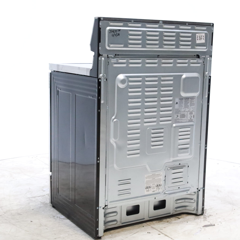 Pictures of Stainless Steel Samsung 5.9 cu. ft. Freestanding 5 Heating Element Smooth Cooktop Self Cleaning Electric Range with True Convection  - Certified Refurbished - Neu Appliance Outlet - Discount Appliance Outlet in Austin, Tx