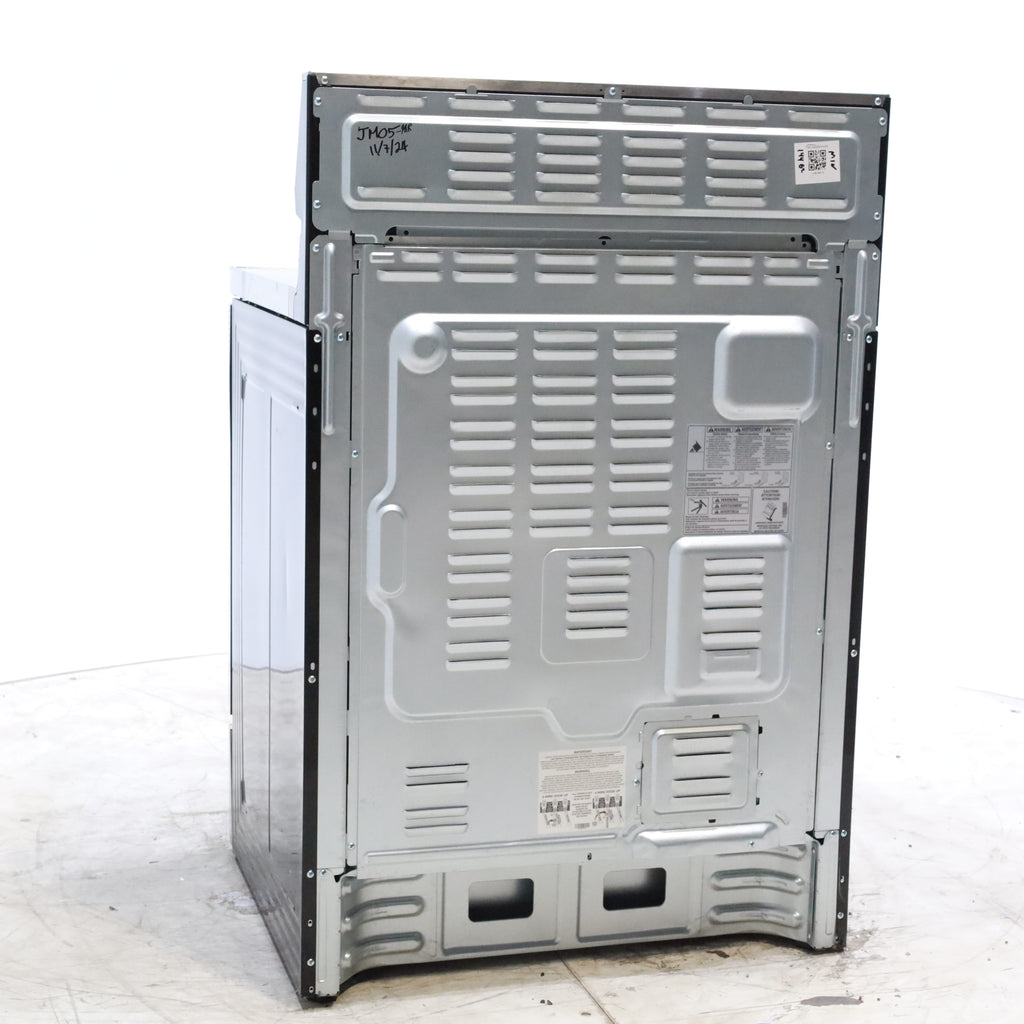 Pictures of Stainless Steel Samsung 5.9 cu. ft. Freestanding 5 Heating Element Smooth Cooktop Self Cleaning Electric Range with True Convection  - Certified Refurbished - Neu Appliance Outlet - Discount Appliance Outlet in Austin, Tx