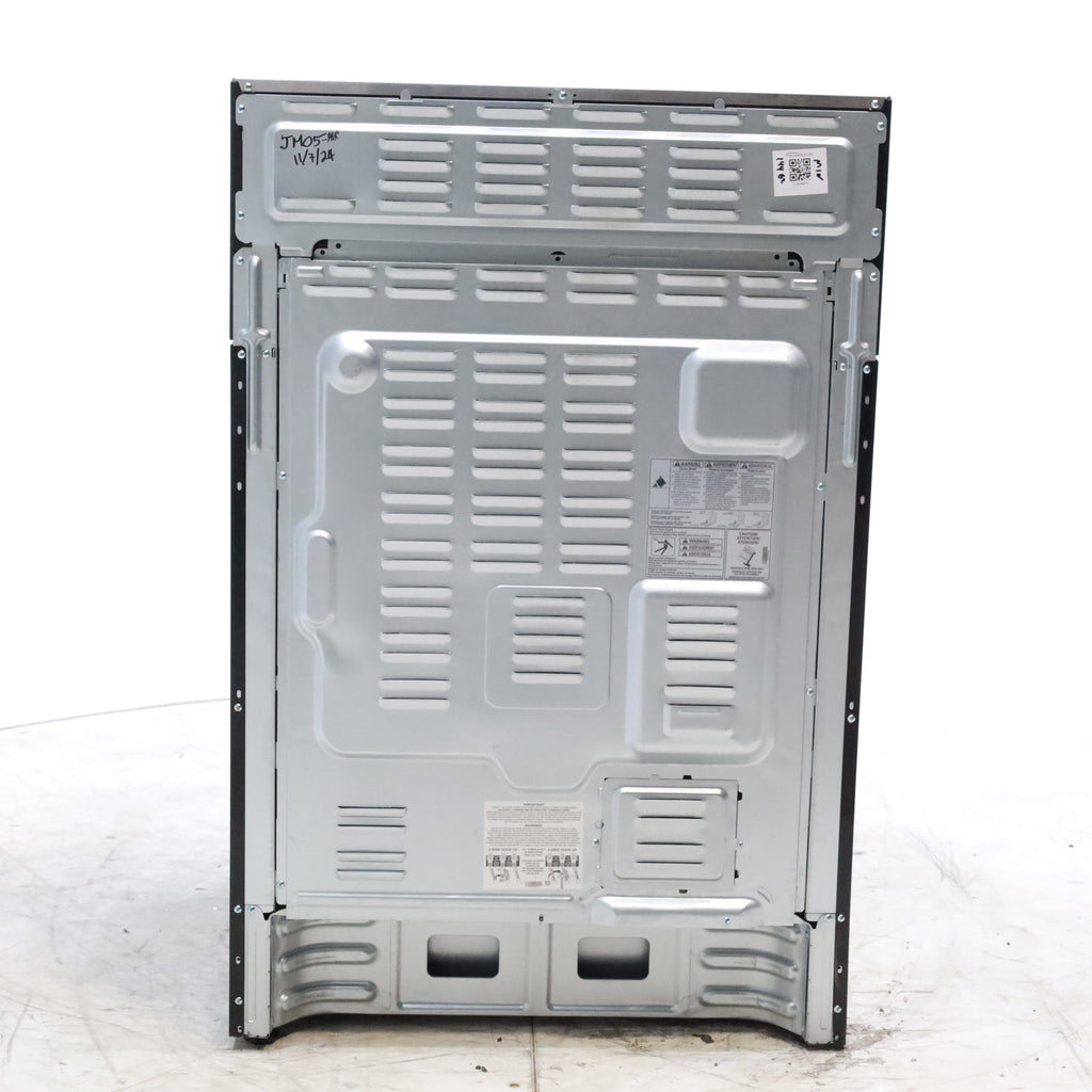 Pictures of Stainless Steel Samsung 5.9 cu. ft. Freestanding 5 Heating Element Smooth Cooktop Self Cleaning Electric Range with True Convection  - Certified Refurbished - Neu Appliance Outlet - Discount Appliance Outlet in Austin, Tx