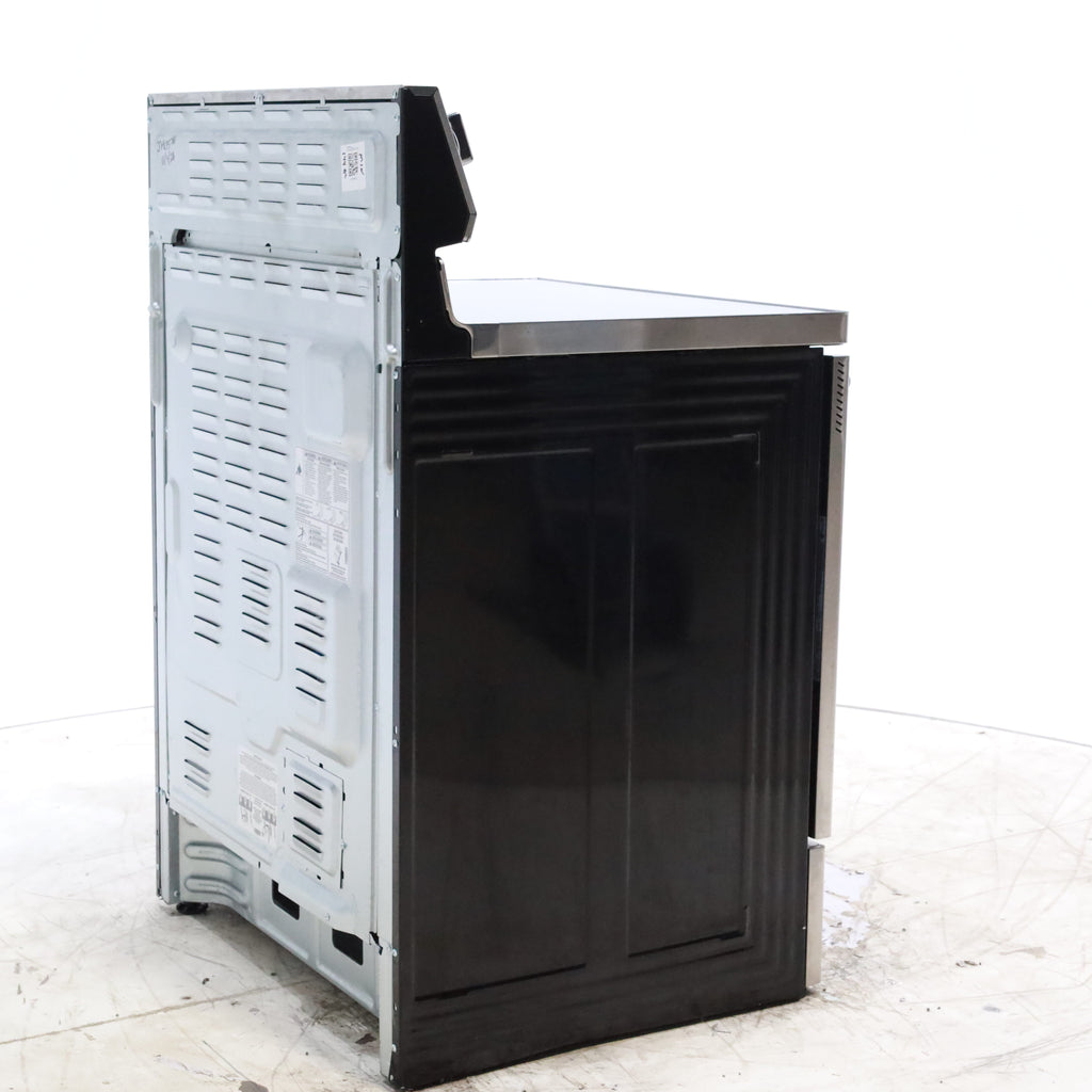 Pictures of Stainless Steel Samsung 5.9 cu. ft. Freestanding 5 Heating Element Smooth Cooktop Self Cleaning Electric Range with True Convection  - Certified Refurbished - Neu Appliance Outlet - Discount Appliance Outlet in Austin, Tx