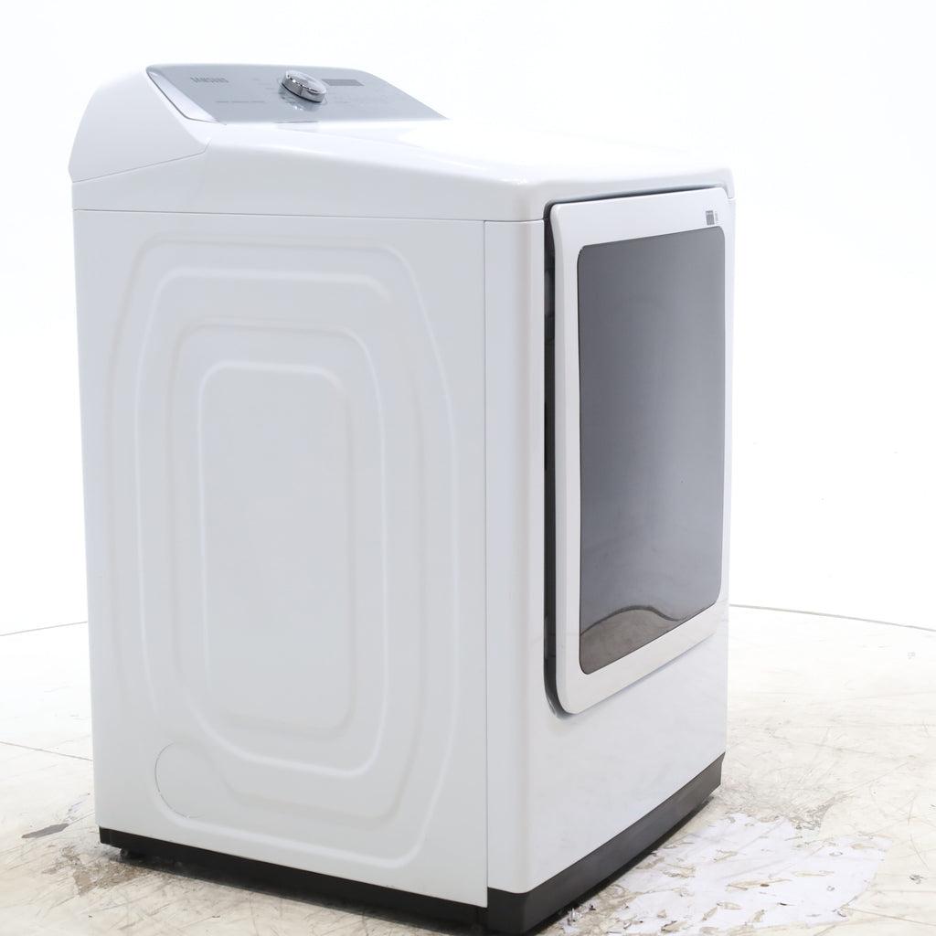 Pictures of Samsung 7.4 cu. ft. Smart Electric Dryer with Steam Sanitize+ in White - Scratch & Dent - Minor - Neu Appliance Outlet - Discount Appliance Outlet in Austin, Tx