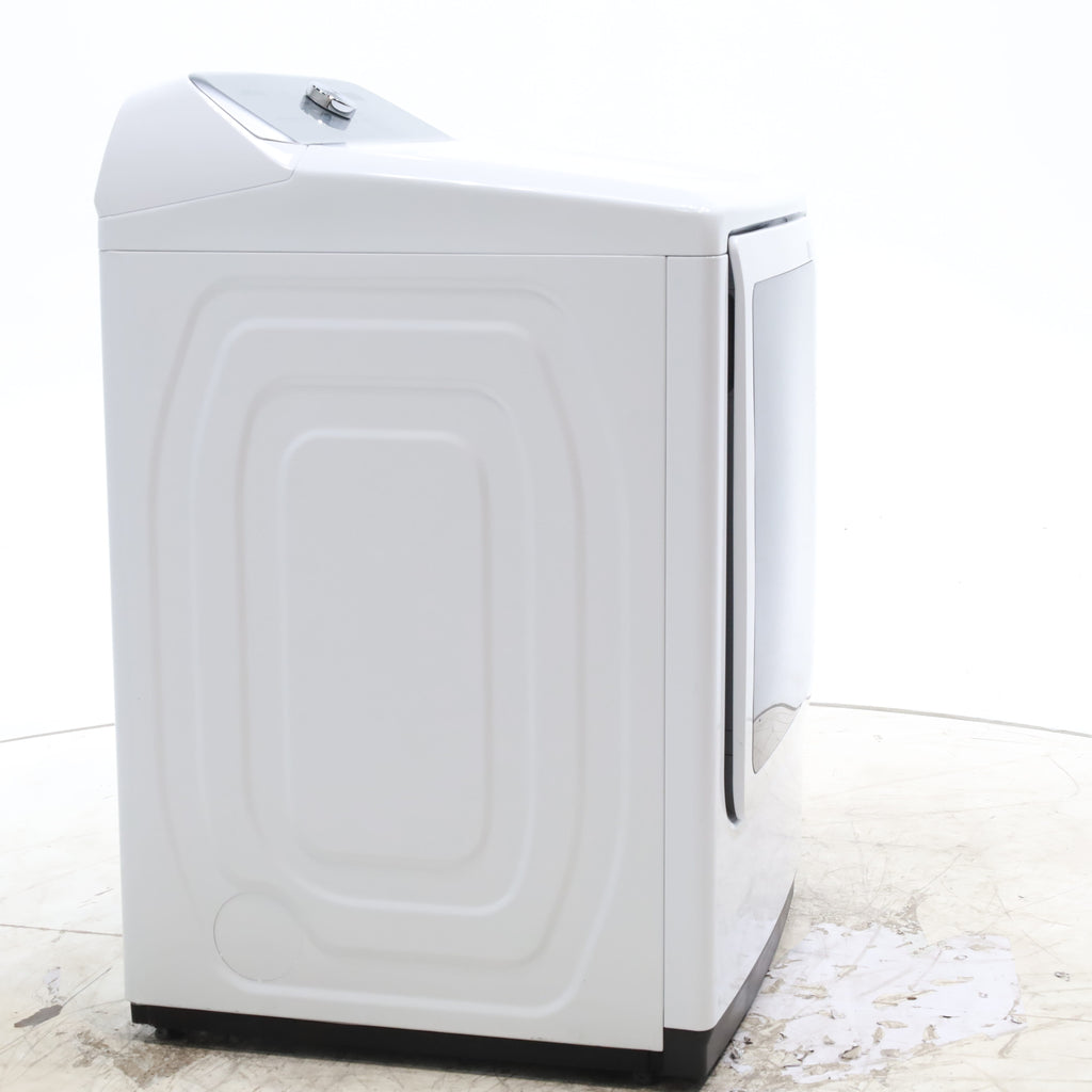 Pictures of Samsung 7.4 cu. ft. Smart Electric Dryer with Steam Sanitize+ in White - Scratch & Dent - Minor - Neu Appliance Outlet - Discount Appliance Outlet in Austin, Tx