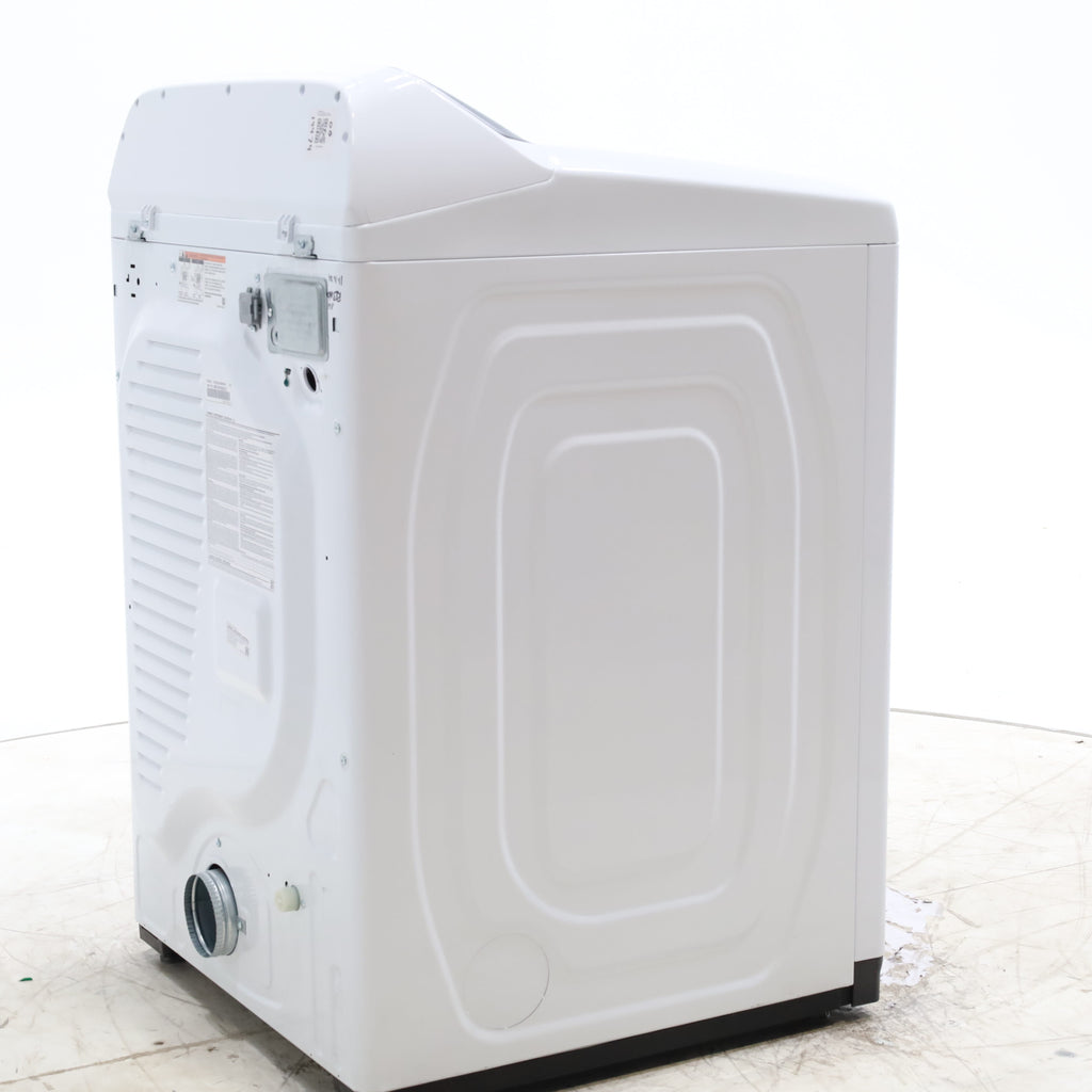 Pictures of Samsung 7.4 cu. ft. Smart Electric Dryer with Steam Sanitize+ in White - Scratch & Dent - Minor - Neu Appliance Outlet - Discount Appliance Outlet in Austin, Tx