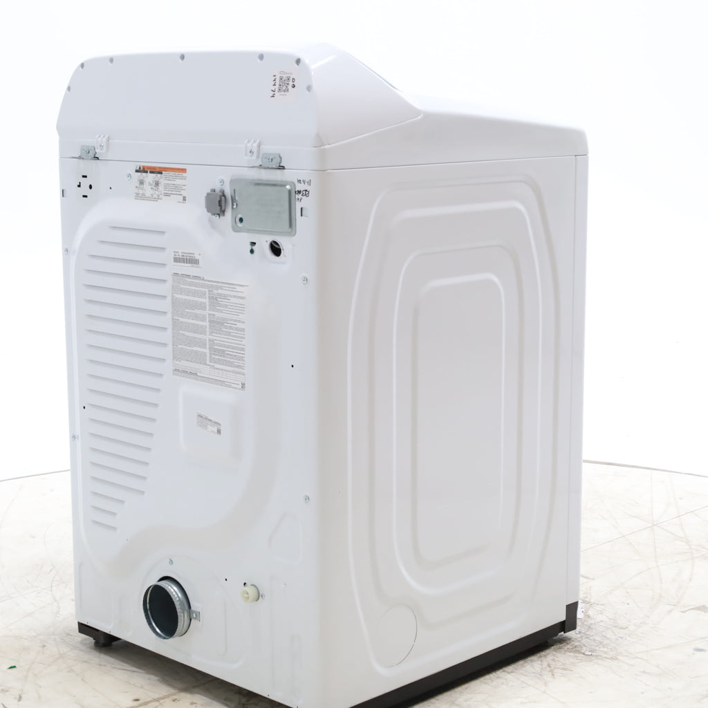 Pictures of Samsung 7.4 cu. ft. Smart Electric Dryer with Steam Sanitize+ in White - Scratch & Dent - Minor - Neu Appliance Outlet - Discount Appliance Outlet in Austin, Tx