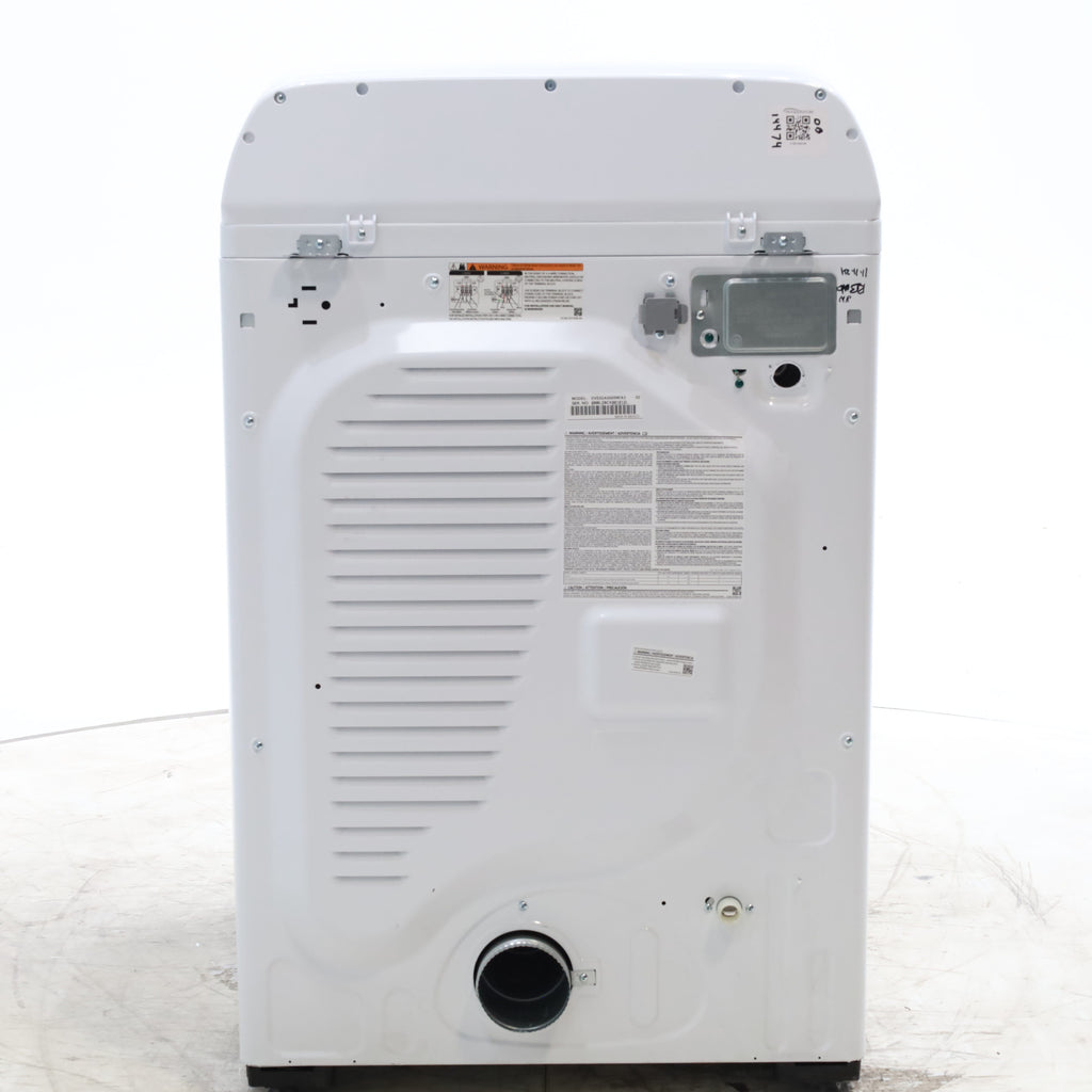 Pictures of Samsung 7.4 cu. ft. Smart Electric Dryer with Steam Sanitize+ in White - Scratch & Dent - Minor - Neu Appliance Outlet - Discount Appliance Outlet in Austin, Tx