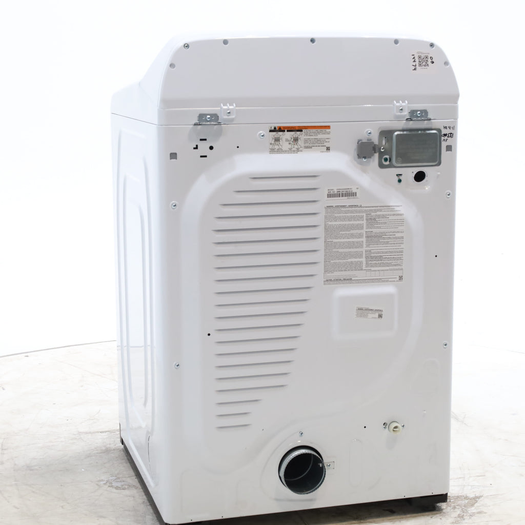 Pictures of Samsung 7.4 cu. ft. Smart Electric Dryer with Steam Sanitize+ in White - Scratch & Dent - Minor - Neu Appliance Outlet - Discount Appliance Outlet in Austin, Tx