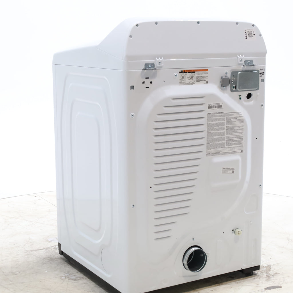 Pictures of Samsung 7.4 cu. ft. Smart Electric Dryer with Steam Sanitize+ in White - Scratch & Dent - Minor - Neu Appliance Outlet - Discount Appliance Outlet in Austin, Tx