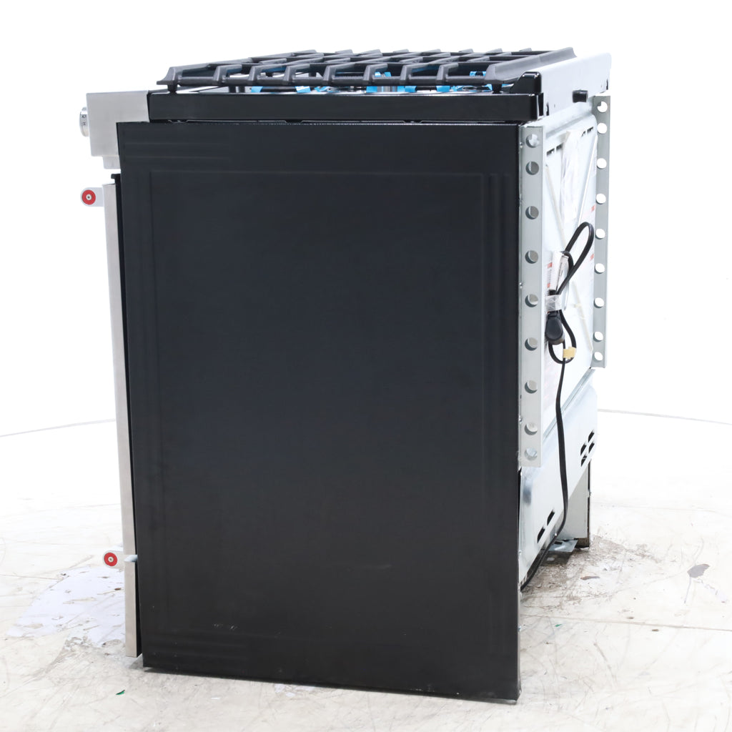 Pictures of KitchenAid  Stainless Steel Convection 30" 5 Burner Slide-in Gas Range with Even-Heat™ True Convection and Steam Rack - Open Box - Neu Appliance Outlet - Discount Appliance Outlet in Austin, Tx