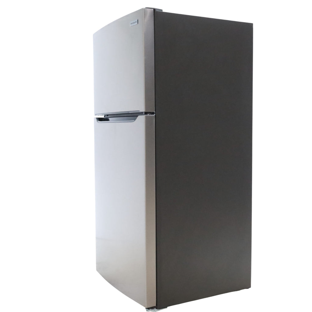 Pictures of 30 in. Wide EasyCare Stainless Steel Frigidaire 20.0 cu. ft. Top Freezer Refrigerator with EvepTemp Cooling System and Ice Maker- Scratch & Dent - Minor - Neu Appliance Outlet - Discount Appliance Outlet in Austin, Tx