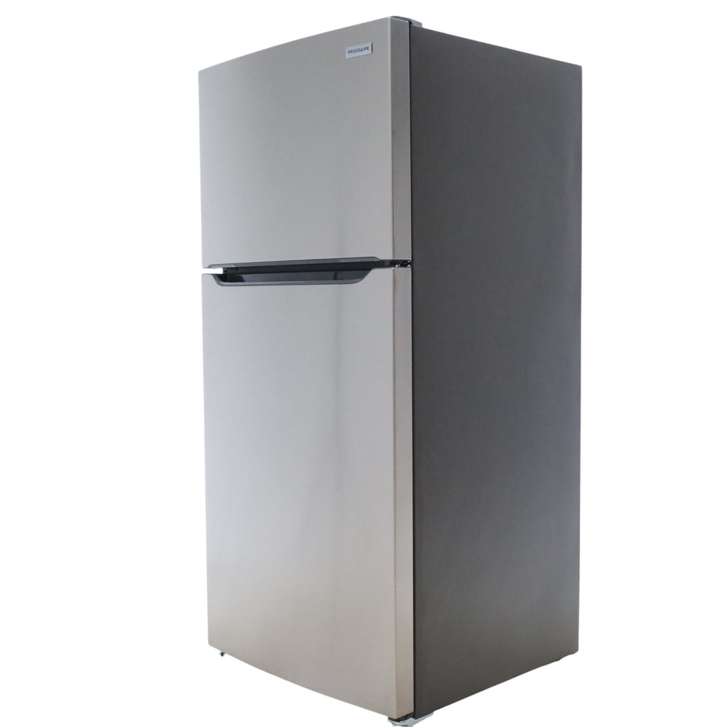 30 in. Wide EasyCare Stainless Steel Frigidaire 20.0 cu. ft. Top Freezer Refrigerator with EvepTemp Cooling System and Ice Maker- Scratch & Dent - Minor