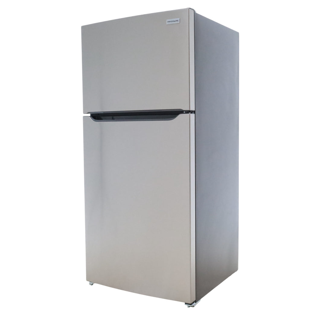 Pictures of 30 in. Wide EasyCare Stainless Steel Frigidaire 20.0 cu. ft. Top Freezer Refrigerator with EvepTemp Cooling System and Ice Maker- Scratch & Dent - Minor - Neu Appliance Outlet - Discount Appliance Outlet in Austin, Tx