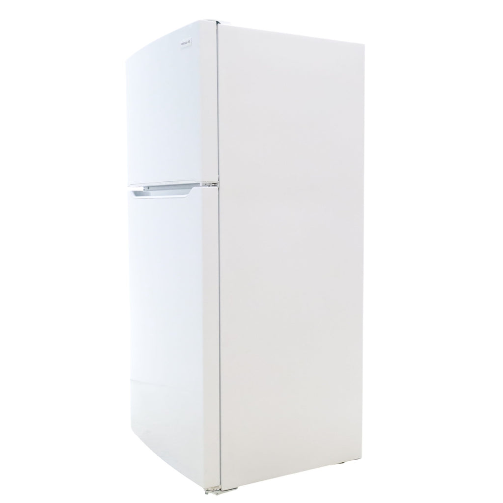 30 in. Width White Frigidaire 18.3 cu. ft. Top Freezer Refrigerator with EvenTemp Cooling System - Scratch & Dent - Minor